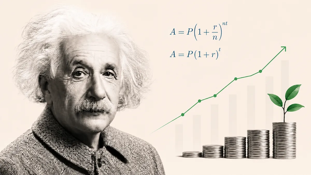Tudd meg, mi a kapcsolat Albert Einstein és a kamatos kamat között